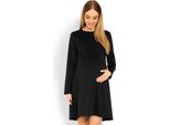 Peekaboo Abito Maternità Donna Zhaz Nero L/Xl