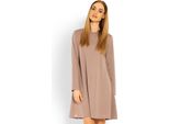 Peekaboo Abito Donna Linea A Slohn Cappuccino Xxl