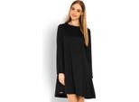 Peekaboo Abito Donna Linea A Slohn Nero Xxl