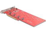 Delock - Schnittstellenadapter - M.2 - M.2 Nvme Card - Pcie 4,0 X16 (90617)