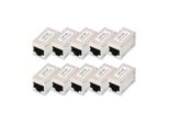 Digitus DN-93905-10 Adattatore Modulare Digitus Cat.6A, Schermato, Set Da 10