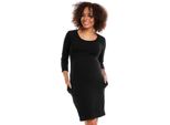 Peekaboo Abito Maternità Donna Shtobbah Nero L/Xl