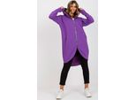 Rue Paris Felpa Lunga Donna Brorad Viola L/Xl