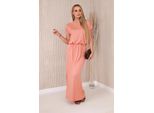 Abito Da Festa Kesi Lyingre Apricot Donna Taglia Unica