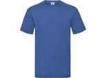 Fruties Maglietta A Maniche Corte Shehab Retro Heather Blu Royal Uomo Xxl