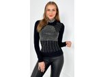 Kesi Camicetta Da Donna Laalah Nero Taglia Unica
