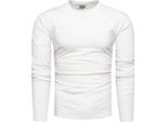 Recea T-Shirt A Maniche Lunghe Da Uomo Metehg Bianco Xxl