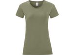 Fruties Maglietta Donna A Maniche Corte Hedon Oliva S