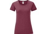 Fruties Maglietta Donna A Maniche Corte Hedon Bordeaux Xxl