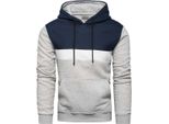 Felpa Con Cappuccio Recea Uomo Petalpebbles Grigio Xxl