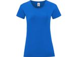Fruties Maglietta Donna A Maniche Corte Hedon Blu Cielo Xxl