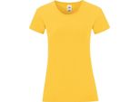 Fruties Maglietta Da Donna A Maniche Corte Hedon Giallo Scuro Xxl