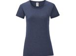 Fruties Maglietta A Maniche Corte Da Donna Hedon Vintage Heather Navy Xl
