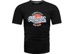 Recea T-Shirt Uomo Manica Corta Raione Nero Xxl