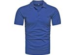 Recea T-Shirt Da Uomo Con Colletto Witi Blu Cielo Xl