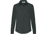 Fruties Camicia Da Donna A Maniche Lunghe Rrezar Nero L