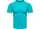 Recea T-Shirt Uomo A Maniche Corte MirëSor Turchese M