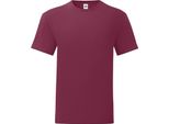 Fruties T-Shirt Da Uomo A Maniche Corte Buja Rosso Scuro S