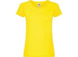Fruties Maglietta Donna Manica Corta Erzen Giallo Xs