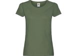 Fruties Maglietta Donna Manica Corta Erzen Oliva Xs