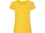 Fruties T-Shirt Donna A Maniche Corte Ulkan Giallo Scuro Xs