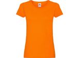 Fruties Maglietta Donna Manica Corta Erzen Arancione Xs