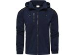 Recea Felpa Con Zip Da Uomo Kthjellor Navy L