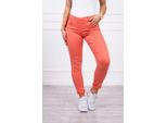 Kesi Pantaloni In Denim Da Donna Guinervydd Albicocca L