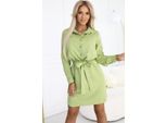 Numoco Abito Camicia Donna Camille Lime Xl