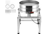 Succebuy Setaccio Vibrante Elettrico Automatico Da, Setacciatore E Scuotitore In Acciaio Inox Con 40+100 Maglie, Adatto Per Farina, Fagioli Mung, Riso E Miglio.