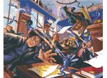 Pittura Per Numeri Immagini Da Dipingere-Harry Potter E I Goblin 50X40 Cm