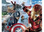 Pittura Da Numeri Con Telaio Quadri Da Dipingere - Avengers Marvel 50X40 Cm