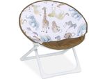 Relaxdays Sedia A Sdraio Pieghevole Per Bambini