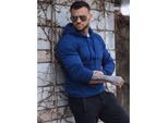 Dstreet Menak Tuta Da Ginnastica Da Uomo Blu-Nero Xl