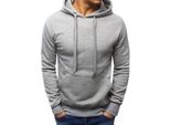 Dstreet Felpa Con Cappuccio Da Uomo Telo Grigio Chiaro Xxl