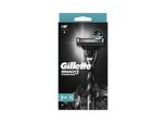 Gillette Mach3 Rasoio A Carbone + 2 Testine