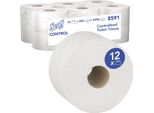 Scott Carta Igienica Control 8591 Ws 12 Pezzi/Confezione.