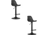 Hoga Hocker - Nero / Base Nera X 2