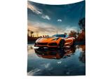 Coperta Calda In Micropush 130X150 Cm - Corvette Arancione
