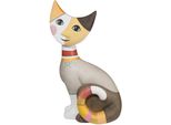 Sammelfigur Goebel "Rosina Wachtmeister Katzenwelt", Bunt, B:19Cm H:50Cm, Biskuitporzellan, Dekofiguren, Rosina Wachtmeister - Katze Alisia