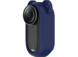 Inf Custodia Protettiva In Silicone Per Insta360 Go 3S E Go 3 Blu