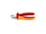 Seitenschneider Din Iso 5749 L180Mm M.Facette Vde-Isoliert 1000V Chrom 2K Knipex (70 06 180 Sb)