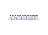 Bgs SteckschlüSsel-Einsatz-Satz, ZwöLfkant Antrieb Innenvierkant 12,5 Mm (1/2 Zoll) Sw 10 - 21 Mm 11 Teilig ; Bgs Technic (9107)