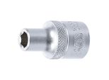 BGS SteckschlüSsel-Einsatz Sechskant Antrieb Innenvierkant 12,5 Mm (1/2") SW 8 Mm ; BGS Technic (2908)