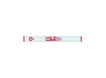 Wasserwaage Alustar 80Cm Alu.Silber ± 0,5 Mm/M Bmi (694080 E)