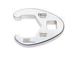 BGS HahnenfußSchlüSsel Antrieb Innenvierkant 12,5 Mm (1/2") SW 32 Mm ; BGS Technic (1757-32)