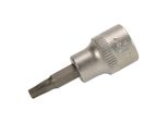 BGS Bit-Einsatz Antrieb Innenvierkant 10 Mm (3/8") T-Profil (FüR Tx) Mit Bohrung T27 ; BGS Technic (2573)