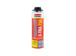 Soudal 1K Montageschaum Soudafoam Gun X-Tra 750 B2 Pistolenschaum Grau 500 Ml (114495)