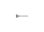 Lessmann Miniatur-TopfbüRste Stahldraht 0,10 Mm, BüRsten-⌀ 15 Mm (430222)