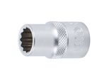 BGS SteckschlüSsel-Einsatz ZwöLfkant Antrieb Innenvierkant 12,5 Mm (1/2") SW 1/2" ; BGS Technic (10822)